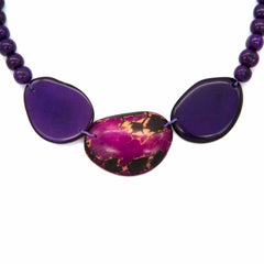 Tagua Slice Necklace-Necklaces & Pendants-Siesta Crafts