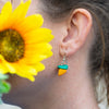 Tagua Chip Earrings-Earrings-Siesta Crafts