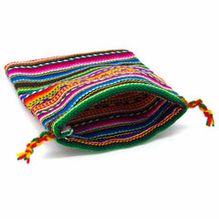Manta Drawstring Pouch-Bags & Purses-Siesta Crafts
