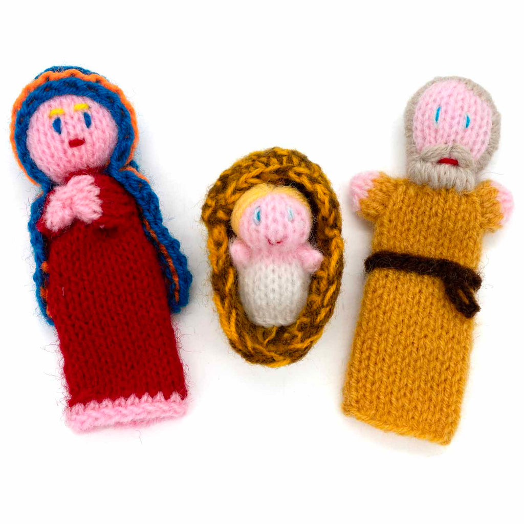 Peruvian Finger Puppet Nativity Set-Fun & Leisure-Siesta Crafts