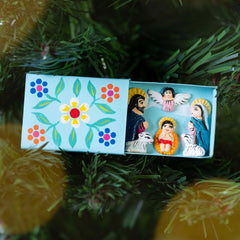 Nativity Scene Matchbox-Home Décor-Siesta Crafts
