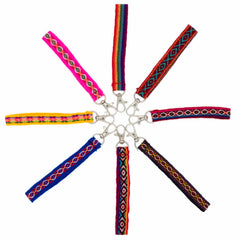 Manta Short Lanyard-Keyrings & Bag Charms-Siesta Crafts
