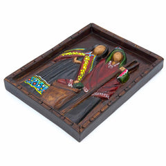 Cedar Wood Carving No.13-Siesta Crafts