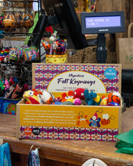 Felt Keyrings-POS Boxes-Siesta Crafts