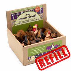 Wooden Animals Refill-POS Boxes-Siesta Crafts