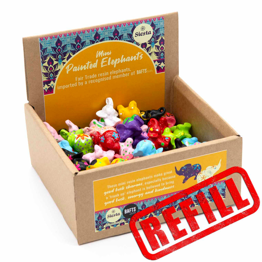 Resin Elephants Refill-POS Boxes-Siesta Crafts