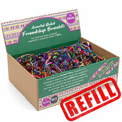 Assorted Friendship Bracelets Refill-POS Boxes-Siesta Crafts