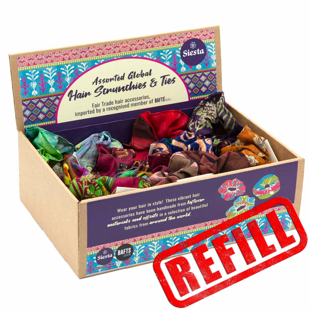 Scrunchie Mix Refill-POS Boxes-Siesta Crafts