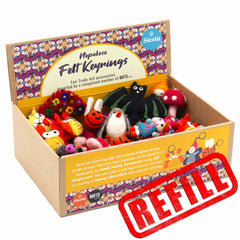 Felt Keyrings Refill-POS Boxes-Siesta Crafts