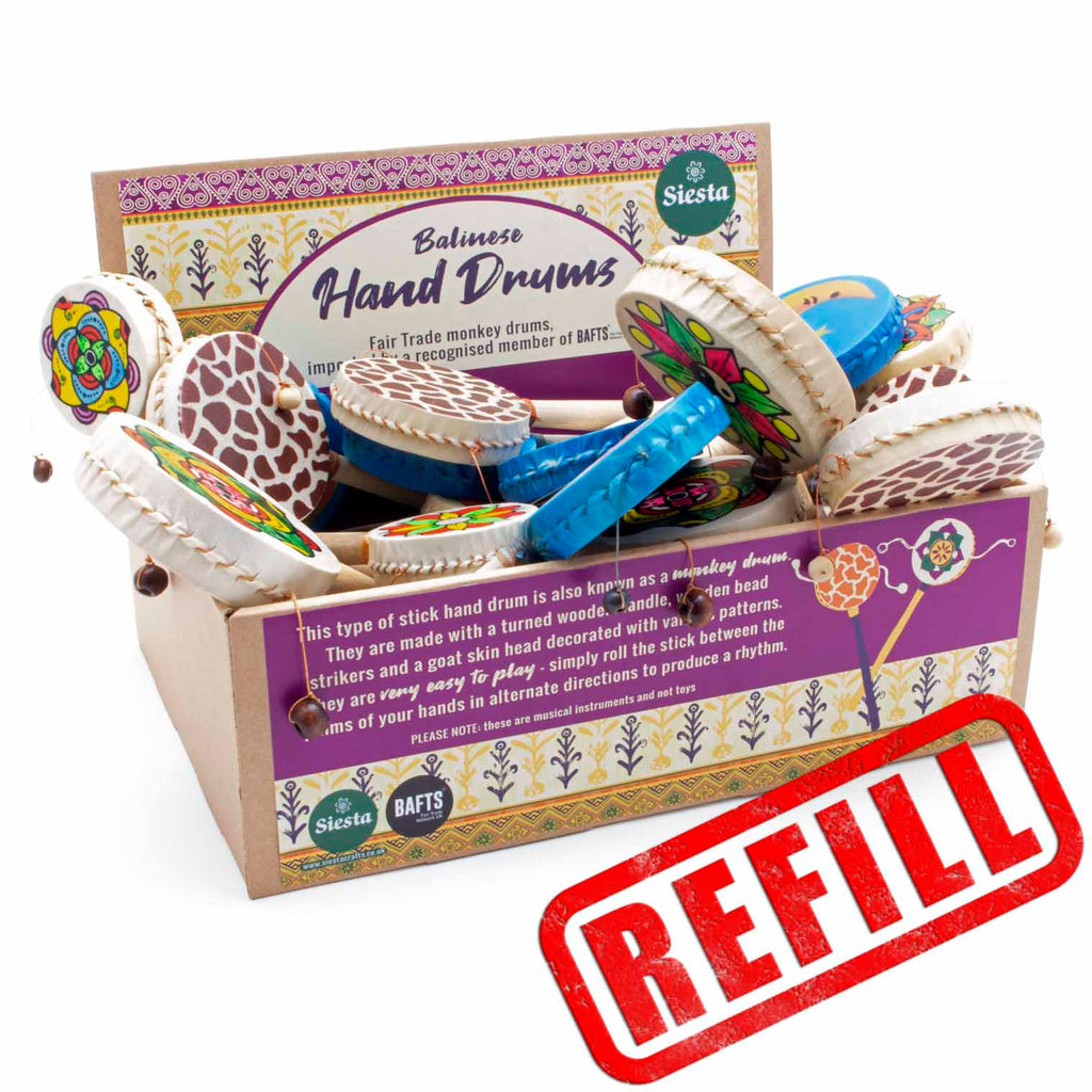 Hand Drums Refill-POS Boxes-Siesta Crafts