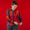 Ladies Recycled Sari Shirt-Shirts-Siesta Crafts