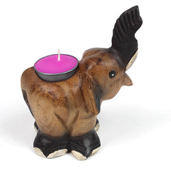 Elephant Tealight Holder-Home Décor-Siesta Crafts
