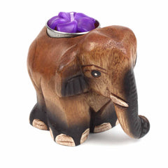 Elephant Tealight Holder-Home Décor-Siesta Crafts