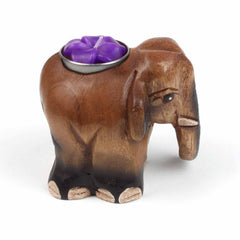 Elephant Tealight Holder-Home Décor-Siesta Crafts