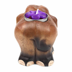 Elephant Tealight Holder-Home Décor-Siesta Crafts