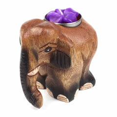 Elephant Tealight Holder-Home Décor-Siesta Crafts