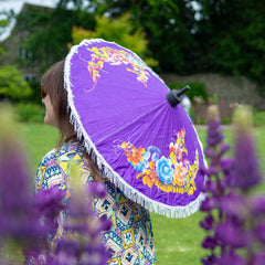 Large Thai Parasol 28"-Garden & Outdoors-Siesta Crafts