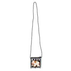 Sequin Elephant Purse-Bags & Purses-Siesta Crafts