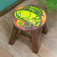 Sleeping Dragon Stool-Furniture-Siesta Crafts