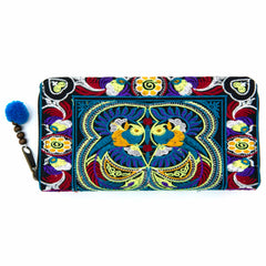 Embroidered Clutch Purse-Bags & Purses-Siesta Crafts