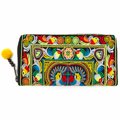 Embroidered Clutch Purse-Bags & Purses-Siesta Crafts