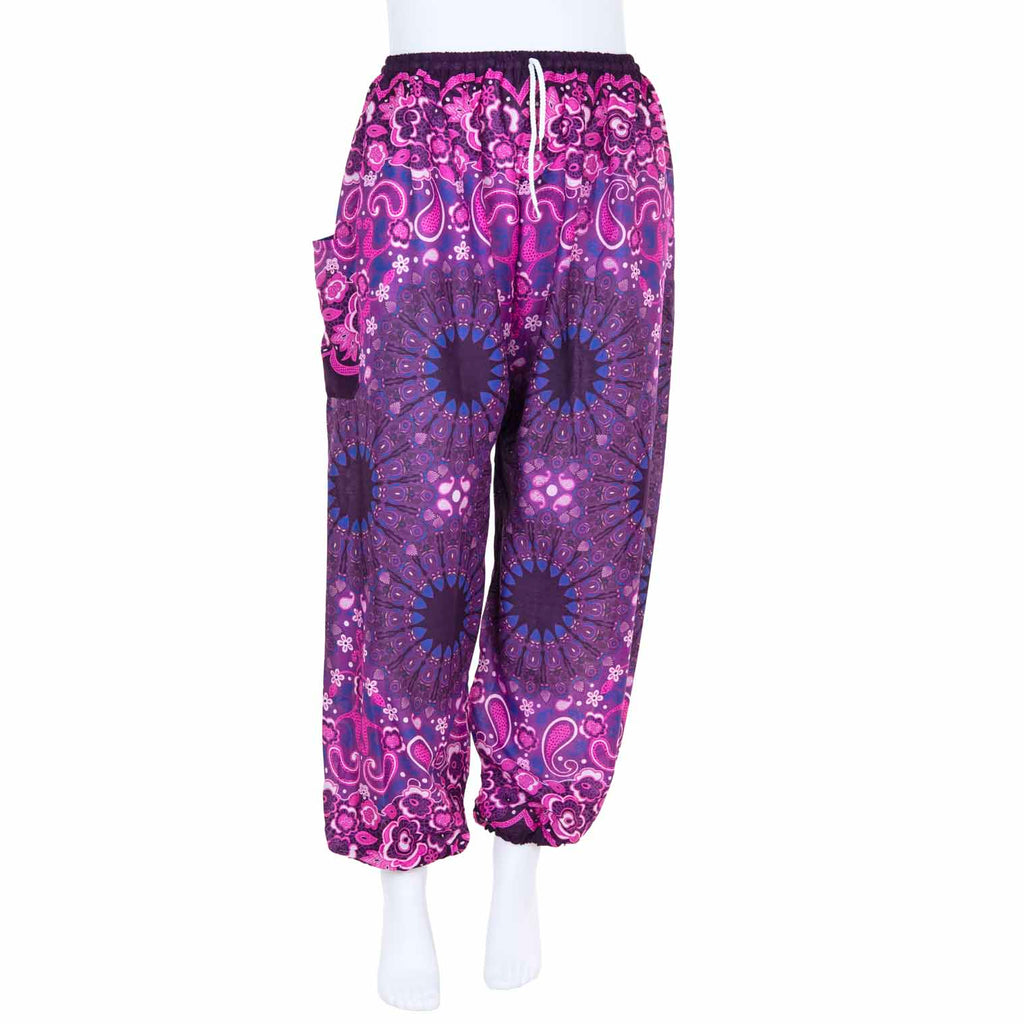 Festival Print Trousers-Trousers-Siesta Crafts