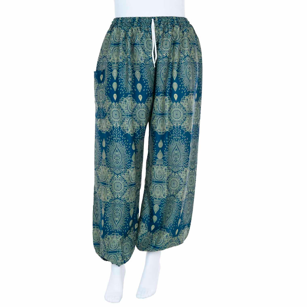 Festival Print Trousers-Trousers-Siesta Crafts