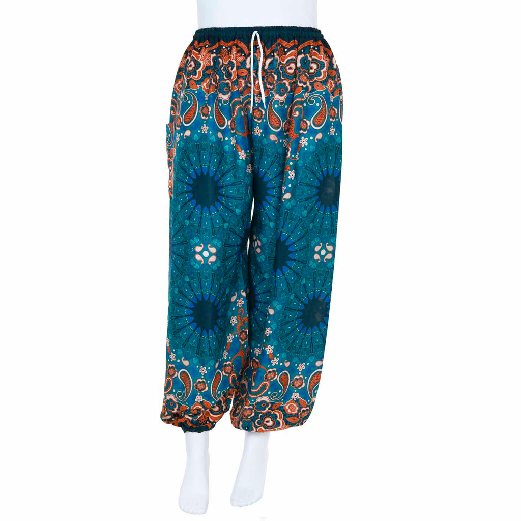 Festival Print Trousers-Trousers-Siesta Crafts