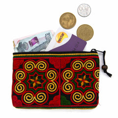 Thai Spirals Purse-Bags & Purses-Siesta Crafts