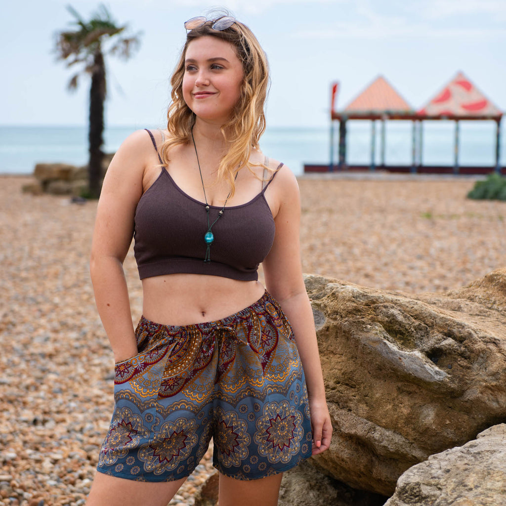 Pocket Shorts-Shorts-Siesta Crafts