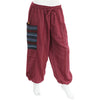 Thai Weave Pocket Ali Baba Trousers-Trousers-Siesta Crafts