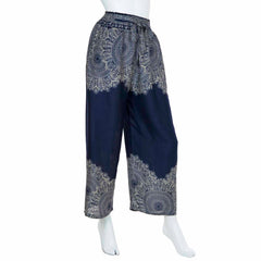 High Rise Mandala Trousers-Trousers-Siesta Crafts
