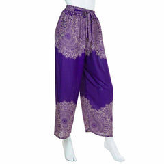 High Rise Mandala Trousers-Trousers-Siesta Crafts
