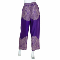 High Rise Mandala Trousers-Trousers-Siesta Crafts