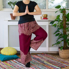 High Rise Mandala Trousers