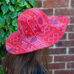 Thai Line Sun Hat-Hats-Siesta Crafts