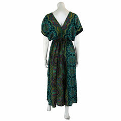 Thai Rose Maxi Dress-Dresses-Siesta Crafts