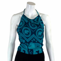 Elephant Tie Back Top