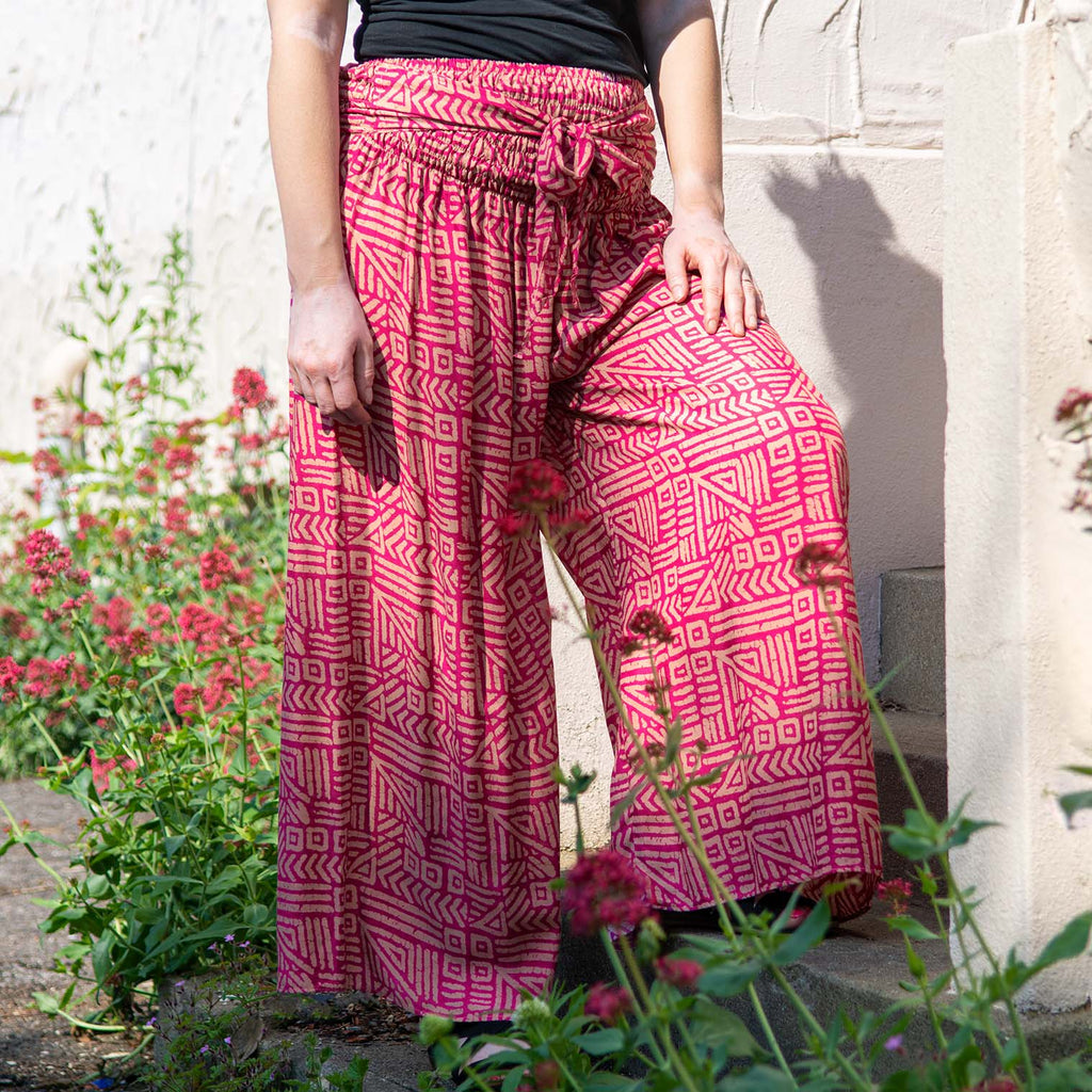 Thai Tribal Trousers-Trousers-Siesta Crafts