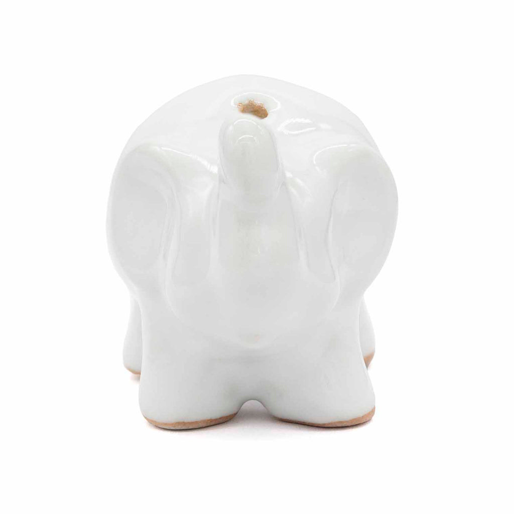 Elephant Ceramic Incense Holder-Incense Holders-Siesta Crafts