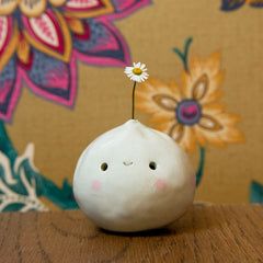 Dumpling Ceramic-Ornaments & Figurines-Siesta Crafts