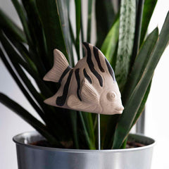 Angel Fish Ceramic Plant Pot Buddy-Ornaments & Figurines-Siesta Crafts