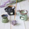 Elephant Ceramic Incense Holder-Incense Holders-Siesta Crafts