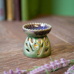 Mini Tree Design Oil Burner-Incense Holders-Siesta Crafts