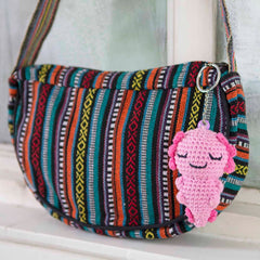 Axolotl Crochet Keyring-Keyrings & Bag Charms-Siesta Crafts