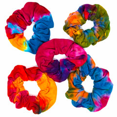 Tie Dye Thai Scrunchie-Hair Accessories-Siesta Crafts