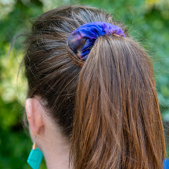 Tie Dye Thai Scrunchie-Hair Accessories-Siesta Crafts