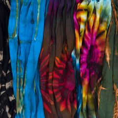 Tie Dye Thai Headband-Hair Accessories-Siesta Crafts