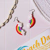 Rainbow Crochet Earrings-Earrings-Siesta Crafts