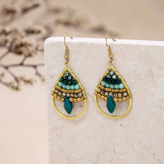 Sparkle Bead Drop Earrings